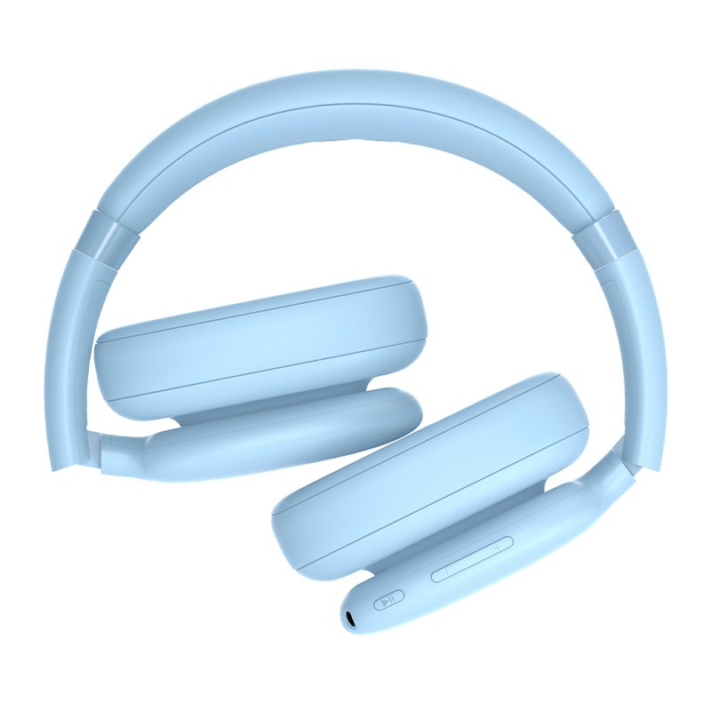 Auriculares Bluetooth Cascos COOL Roller Celeste