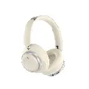 Auriculares Bluetooth Cascos WiWU Soundbasha Headset TD-17 ANC Beige
