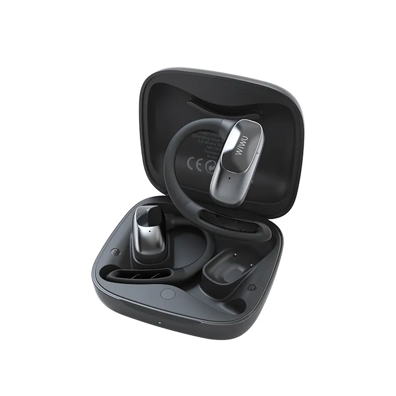 Auriculares Bluetooth OWS WiWU O600 ANC Negro