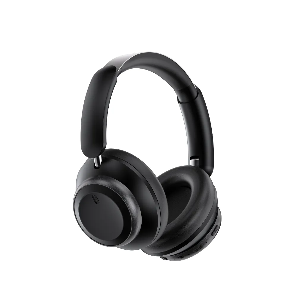 Auriculares Bluetooth Cascos WiWU Soundbasha Headset TD-17 ANC Negro