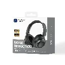Auriculares Bluetooth Cascos WiWU Soundbasha Headset TD-17 ANC Negro