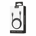 Cable USB-C a USB-C COOL Negro