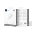 Cargador Red GaN 18W con cable USB-A a USB-C WiWU Essen