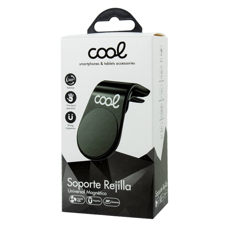 SOPORTE COCHE MAGNETICO REJILLA COOL