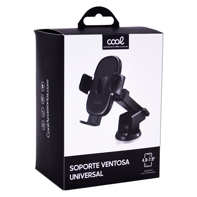 Soporte Coche Universal COOL Ventosa