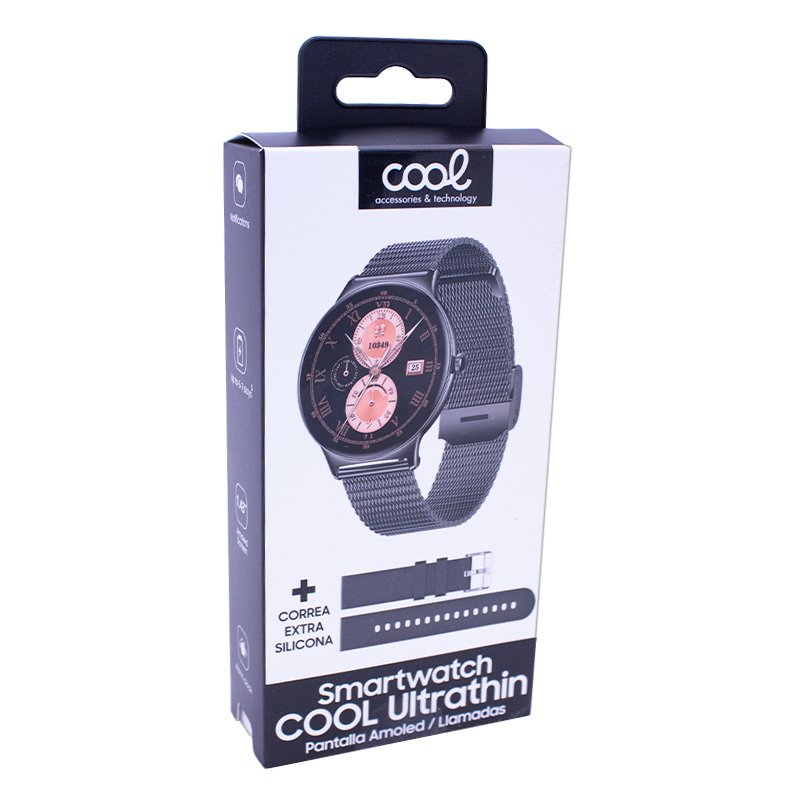 Smartwatch COOL Ultrathin Negro