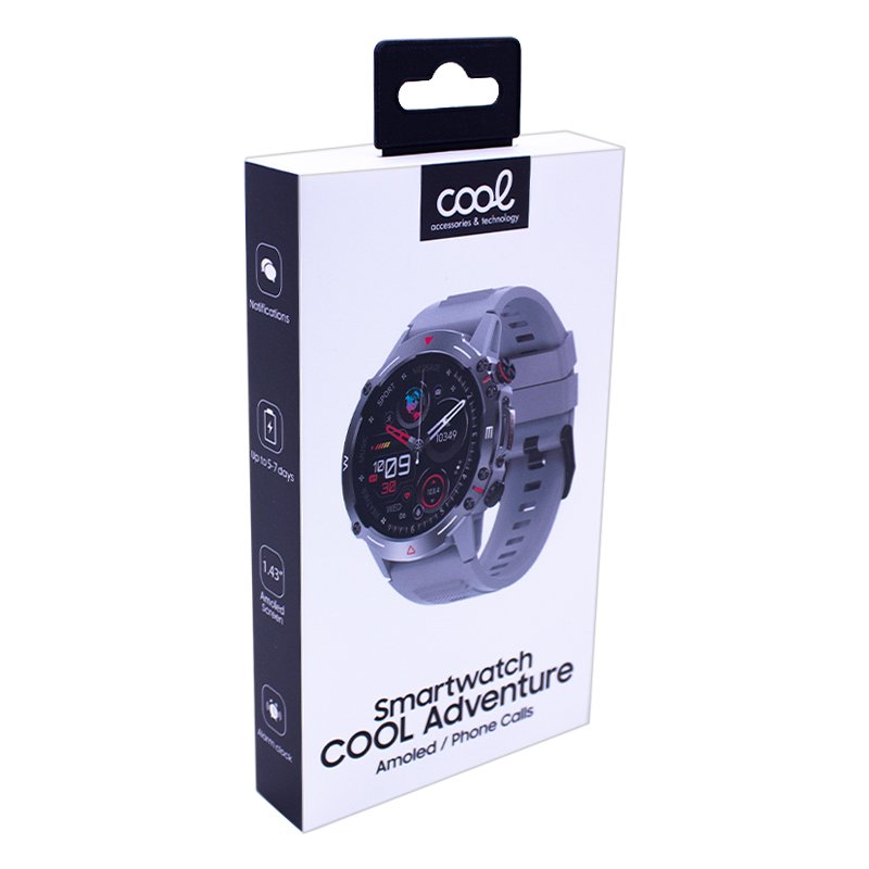 Smartwatch COOL Adventure Gris