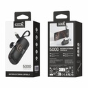 Power Bank 5.000 mAh COOL Cápsula Negro