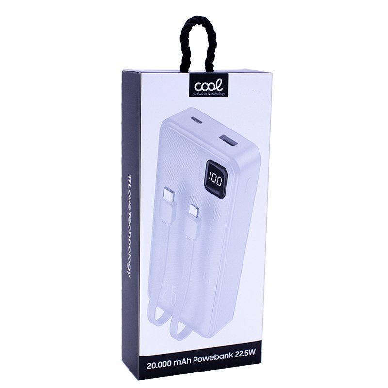 Power Bank 20.000 mAh COOL Blanco