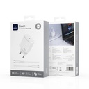 Cargador Red GaN 30W con cable USB-C a USB-C WiWU Essen