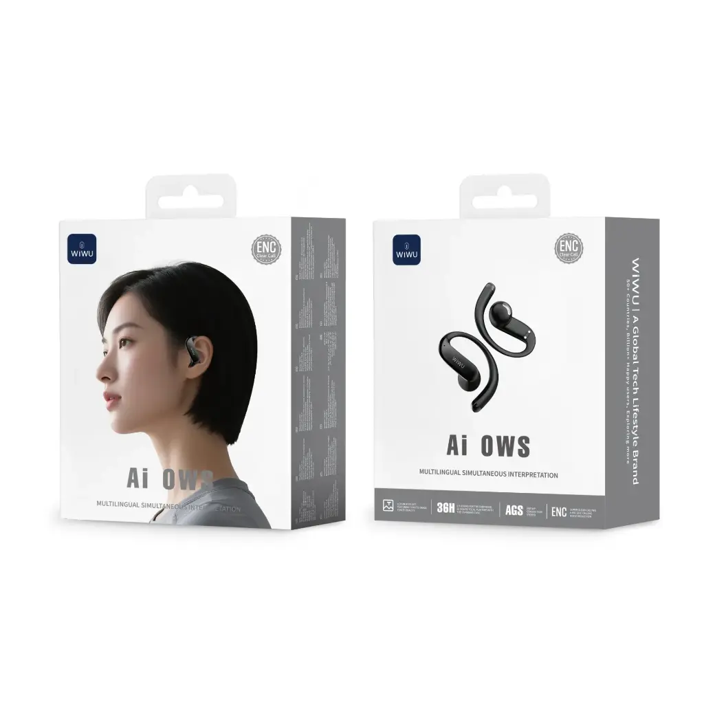 Auriculares Bluetooth OWS WiWU Ai303 Negro
