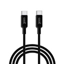 Cable USB-C a USB-C COOL Negro