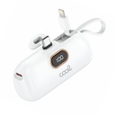 Power Bank 5.000 mAh COOL Capsula Blanco