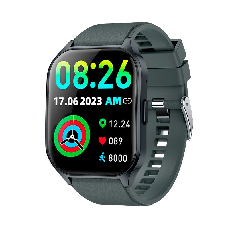 Smartwatch COOL Curved Gris Oscuro