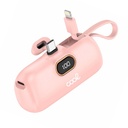 Power Bank 5.000 mAh COOL Capsula Rosa