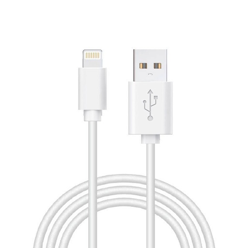 Cable USB-A a Lightning COOL Blanco